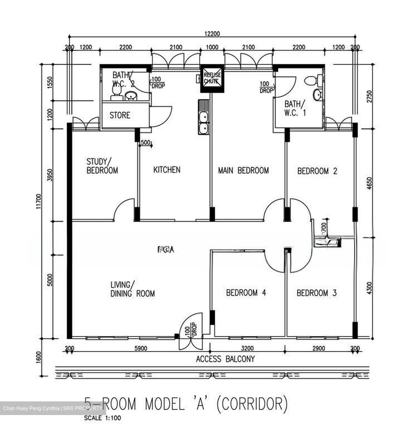 Blk 665 Yishun Avenue 4 (Yishun), HDB 5 Rooms #605323911